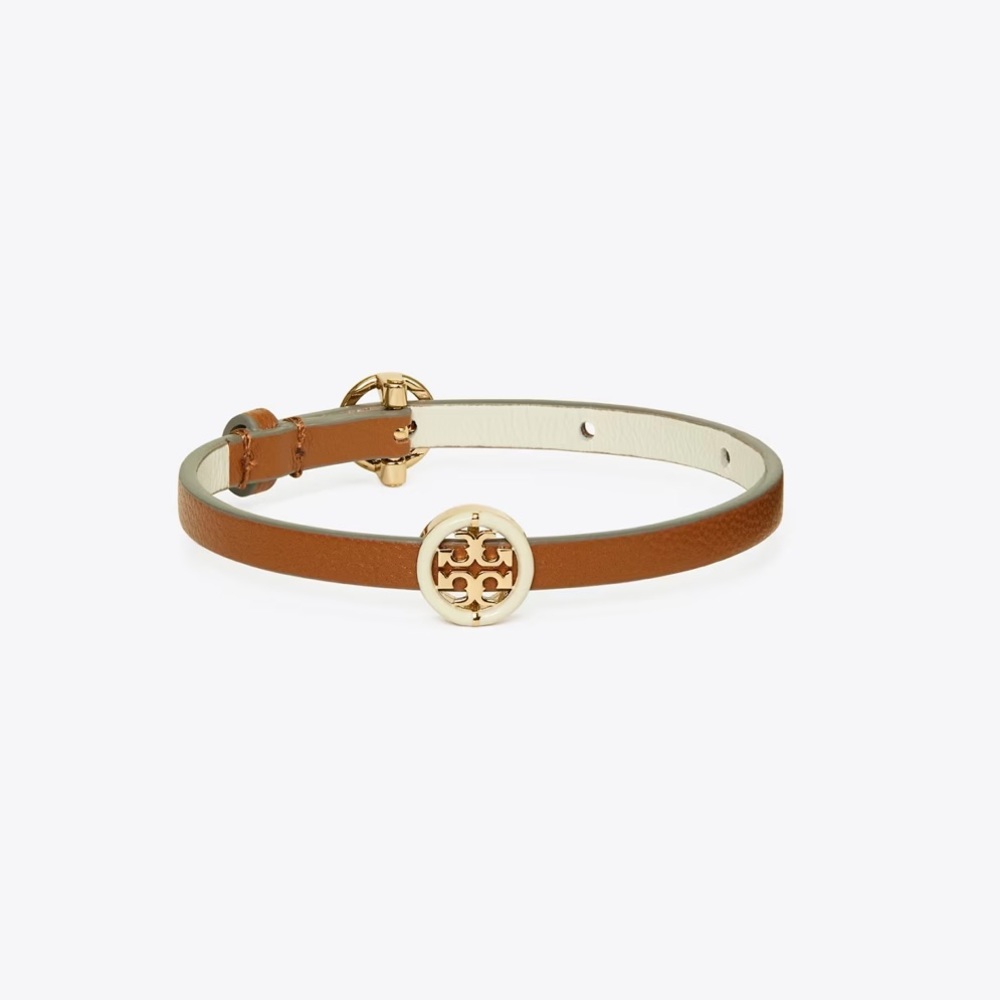 Tory Burch Miller Leather Bracelet